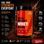 100% Instant Whey Blend- Chocolate 500 mg